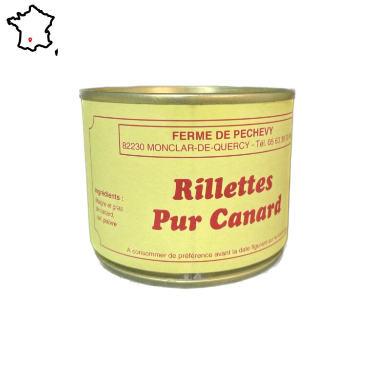 Rillettes de Canard - Ferme de Pechevy - Paquetas