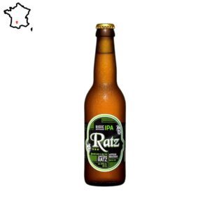 Bouteille de bière IPA de l'entreprise Ratz