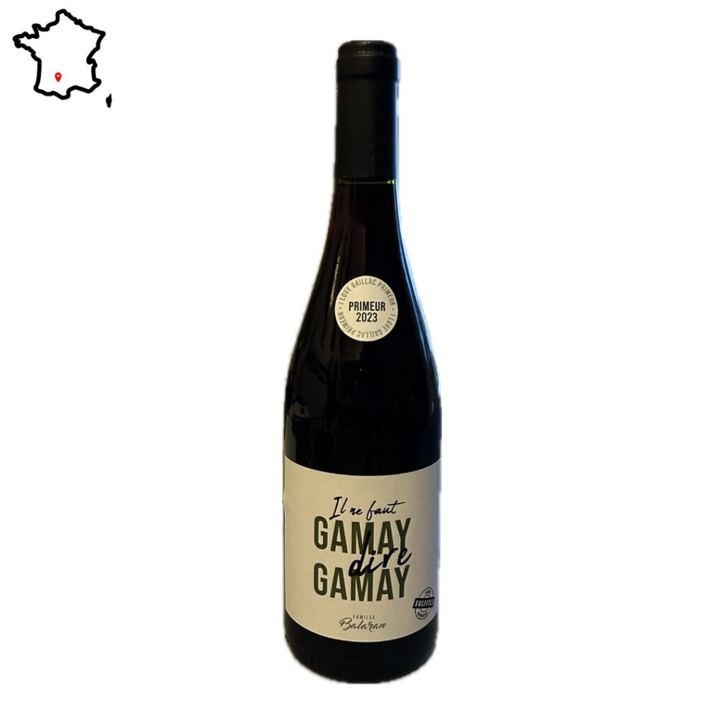 Bouteille de vin Gamay, FormaVin sur 20